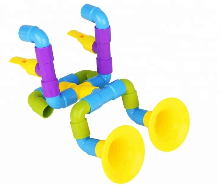 
New novelty DIY puzzle blocks educational pipe building block toys for Children 