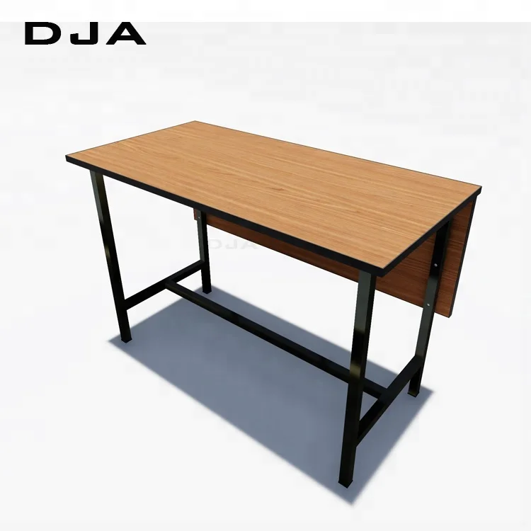 2018 modern low price office plywood MDF cheap wooden japanese teacher desk and chair desk for school