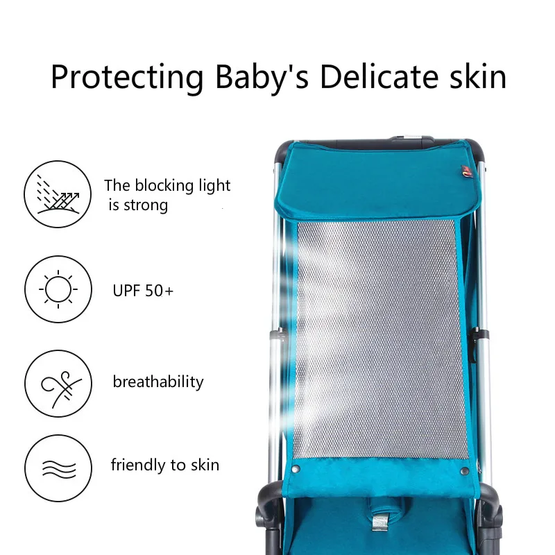 
Pouch Baby Stroller for newborn Plane Lightweight Portable Travelling Children Pushchair Folding Portable Trolley One Stroller 