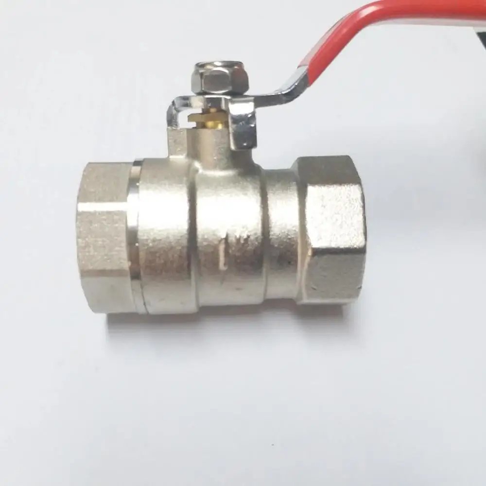 High quality  female thread Brass Ball Valve  for water and gas systems with long handle