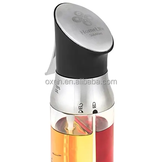 180ml plastic bottle hose dispenser/manual pressure olive oil pump sprayer
