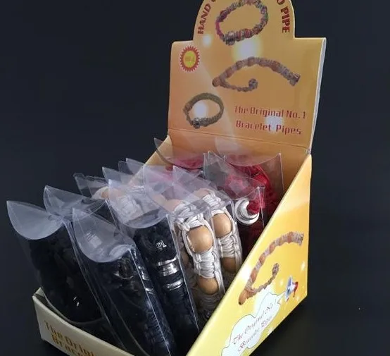 Dry Herb Stash bracelet smoking pipe stash storage click n vape for wholesale
