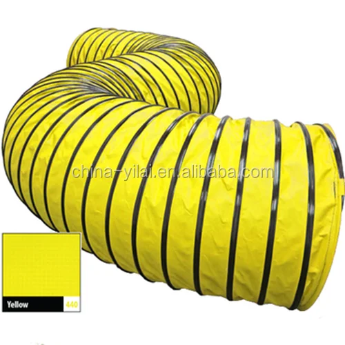 flame retardant flexible air duct, fire rated air duct, exhaust flexible duct