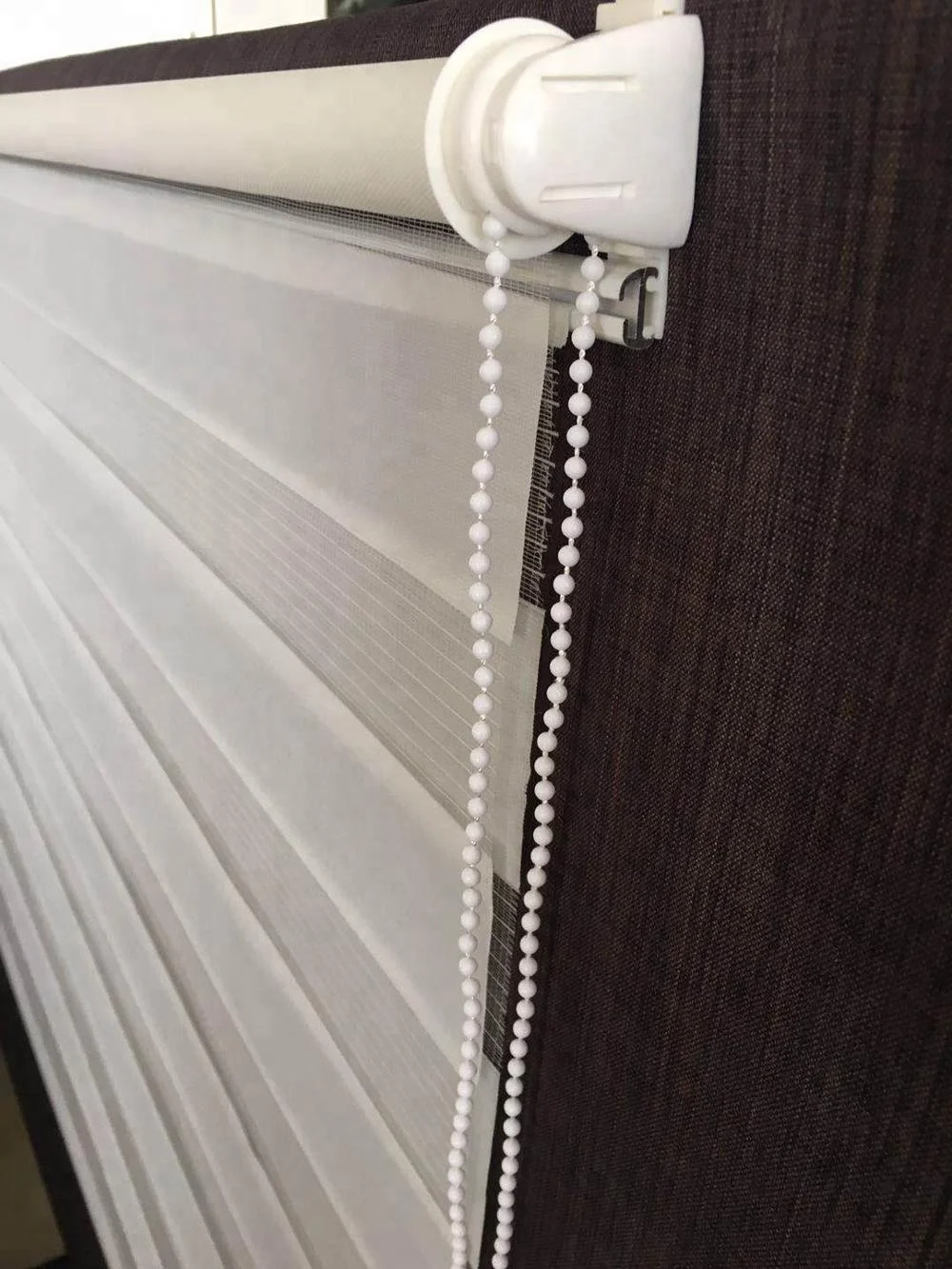 Haoyan sheer fabric finished zebra window blinds