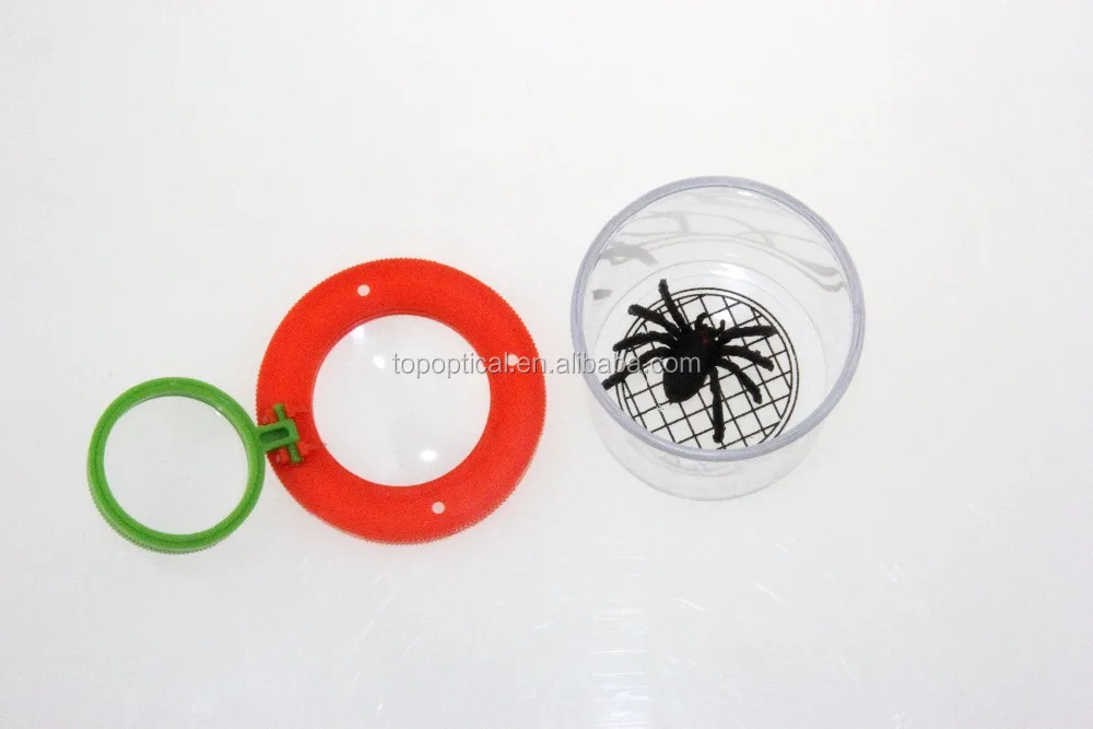 3x Hot Selling Bug Viewer Educational Magnifier Toys Insect Box Magnifying Glass Magnifiers with Plastic Jar