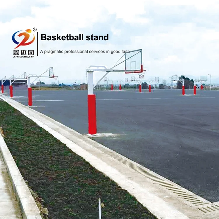 Wholesale Price Outdoor Park Basketball Equipment Inground Basketball Hoops Set for Training