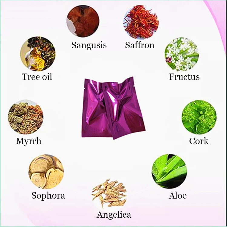 Customized Pravite label pure hebals  feminine vagina tampons clean point