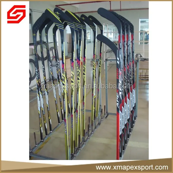 carbon fiber manufacturing hockey stick equipment from Apex