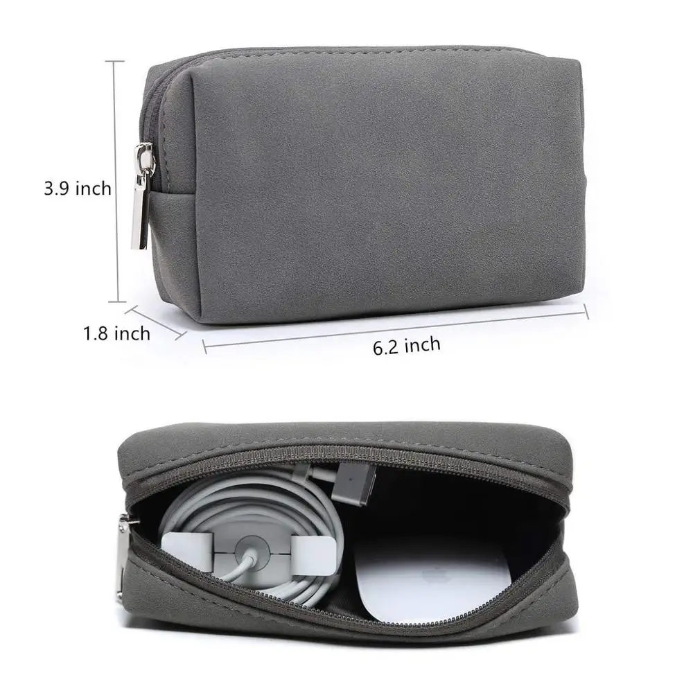 PU Leather Laptop Sleeve Cover Bag Multiple Size Notebook Bag High-Class Laptop Bag With Carrying Pouch