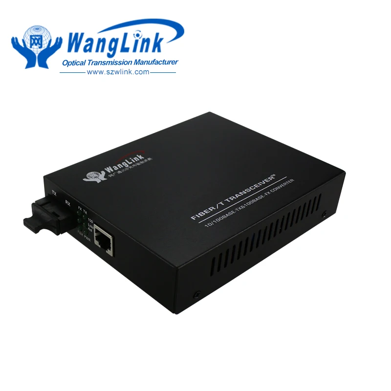 10 100 м media converter 25 км разъем SC заводская цена