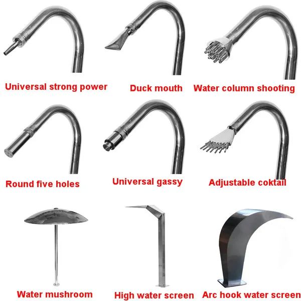 Stainless Steel Water Spray Pool Spa Jet Outdoor Shower Stand