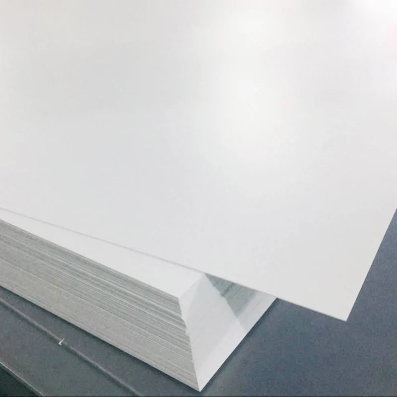 Water Proof Hard 0.8 MM White Rigid PVC Plastics Sheet For Bathroom Door Panel