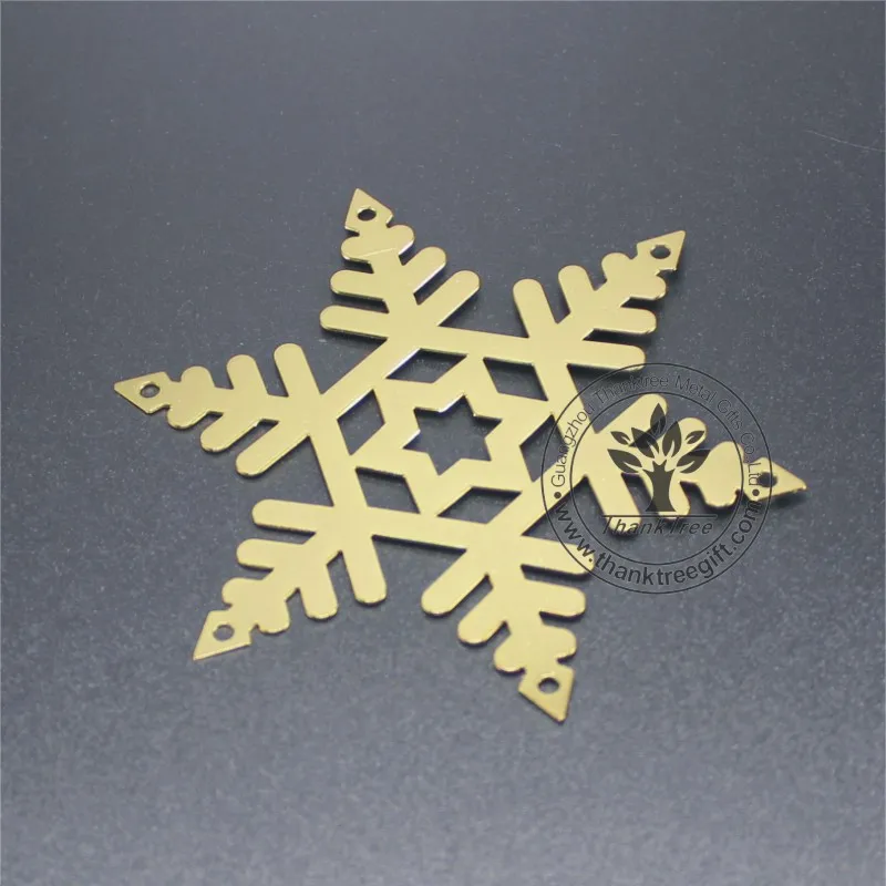 
Gold Buy Hot Snowflake Decorative Custom Handicraft Metal Flake Supplier in China 
