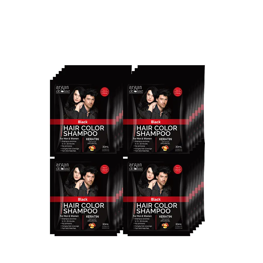 
Private label OEM fast hair black magic shampoo 