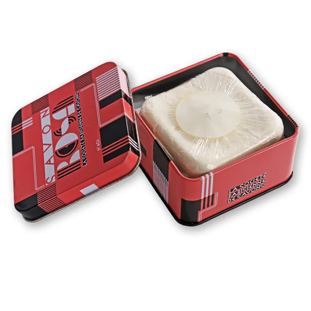 Оптовая продажа, маленькая упаковочная коробка, металлическая квадратная жестяная коробка для стирки мыла