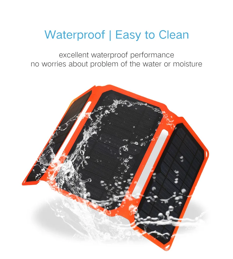 Customized Mini Solar Panel 15W 3A Solar Charger 5V External Battery Solar Panel System  For Outdoor Camera