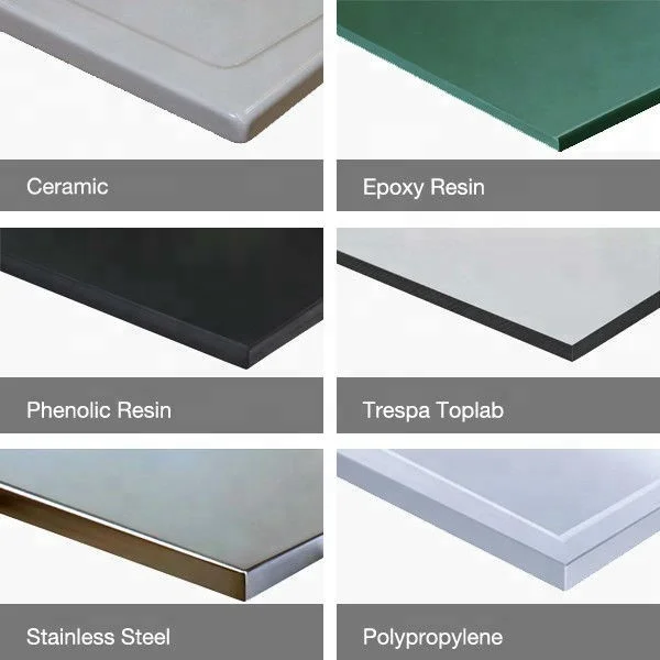 UFU LAB Factory Supply Epoxy Resin Bench Top Laboratory Furniture