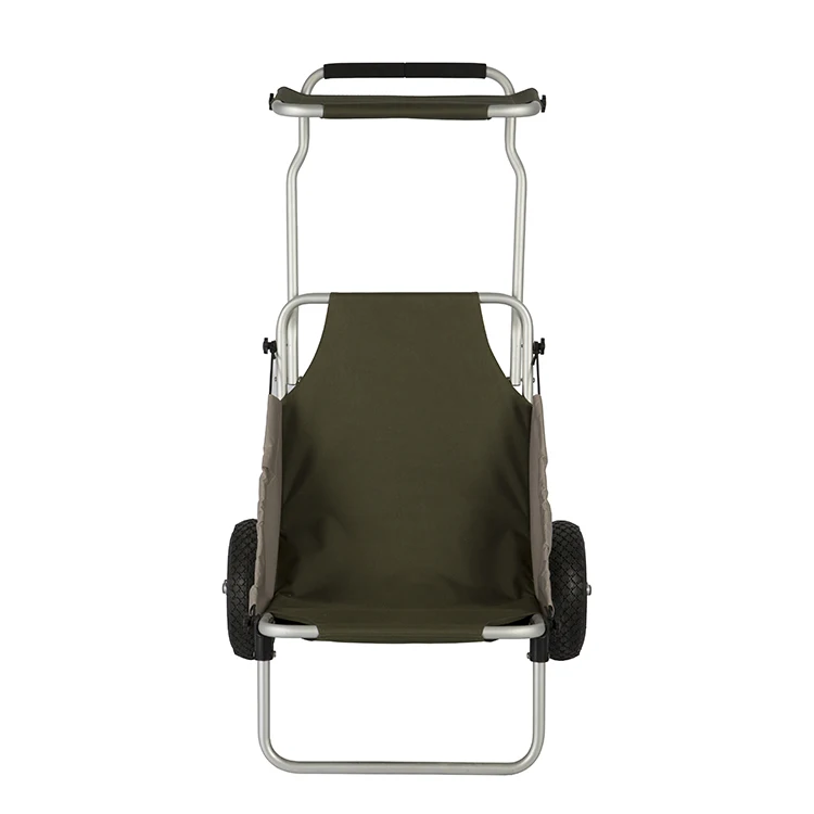 Открытый алюминиевый портативный тележка складной пляж Сад Кемпинг корзину