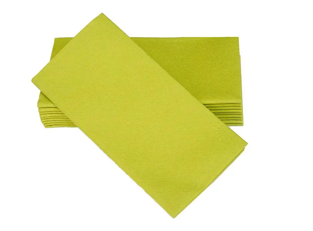 Top Quality Airlaid Mint Green Paper Napkins Table Paper Napkin Bands