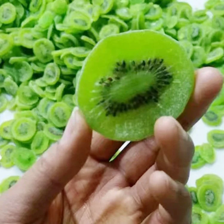 New Crop Green Color Sweet Sliced Dehydrated Kiwi