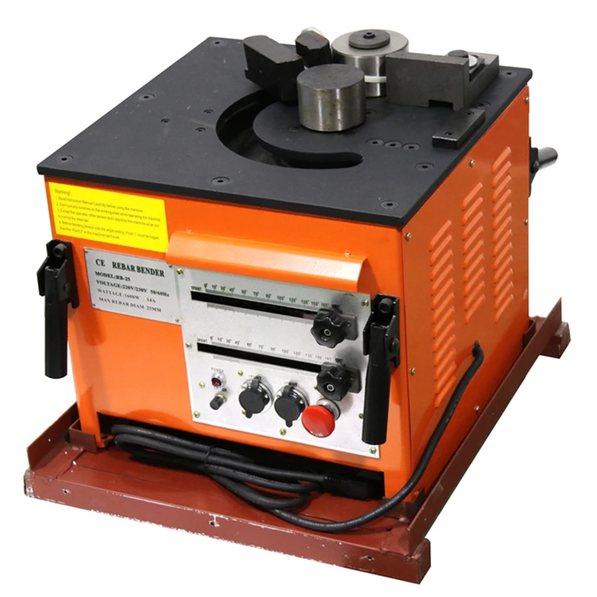 RB-25 Automatic Reber Bending Machine Reinforcing Steel Bar Bender
