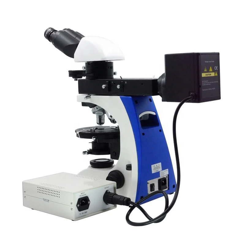 OPTO-EDU A15.2601-RTB 640X Reflecting And Transmitting Professional Binocular Polarizing Microscope