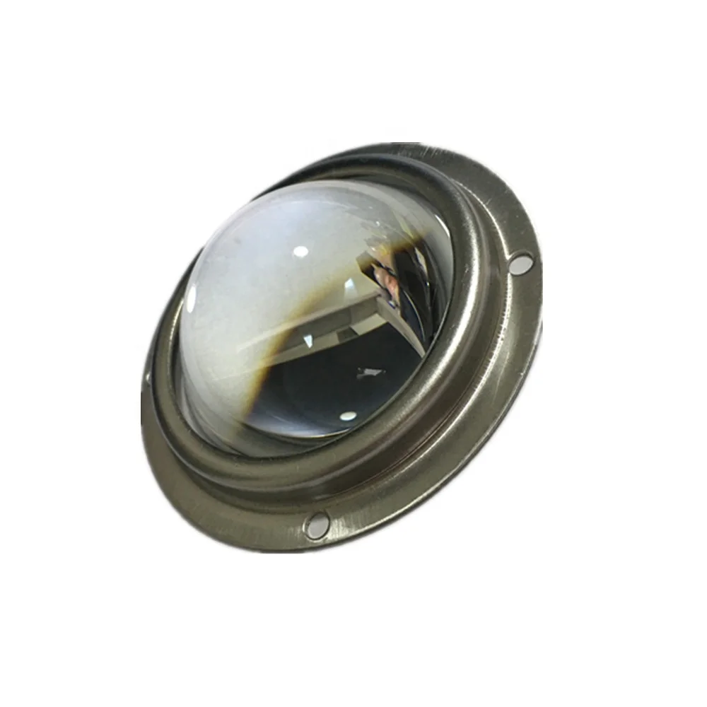 66MM 67MM glass cob optical lens in 60 / 90 / 120 degree with reflector