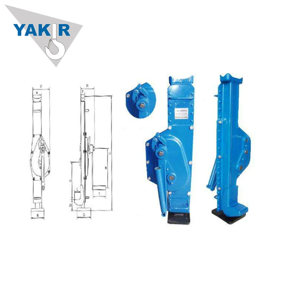 5 ton steel mechanical jack lifting mechanical jack