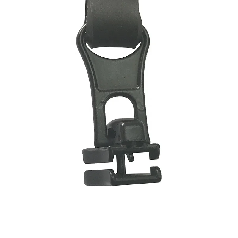 Good Quality Slide Fasteners  Plastic Zipper Slider Brand Zipper Pull Bulk Stock Standard Rubber Zipper Pull