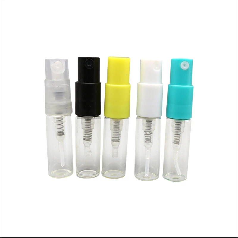 1.5ml 2ml 3ml 5ml trial sample perfume crimp spray atomizer glass sample vial bottle for packaging