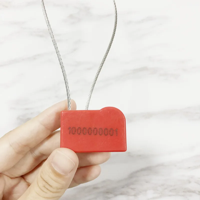 high security electronic seal waterproof passive uhf nfc rfid cable tie tag for container