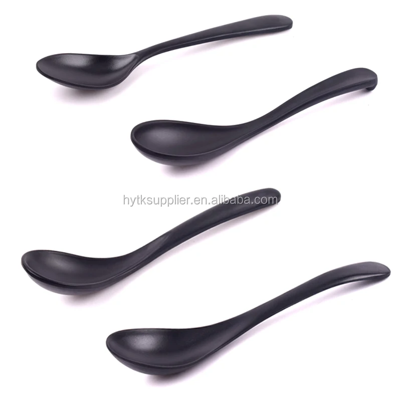 Bulk buy melamine chinese soup spoon,plastic ramen spoons