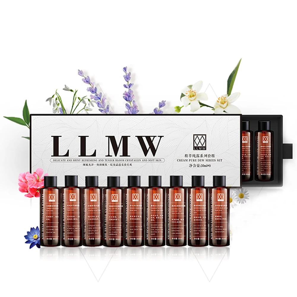 
OEM/ODM Natural Flower Water Rose and Lavender Floral Hydrosol Best for Whitening Skin Pure Dew Suit 