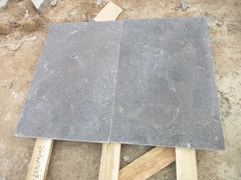 Honed And Tumbled Blue Limestone Patio Paver Blue Stone Tiles