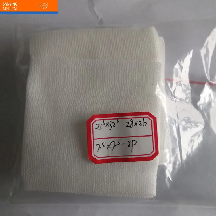 
Factory Disposable Sterile Medical Gauze Pieces 