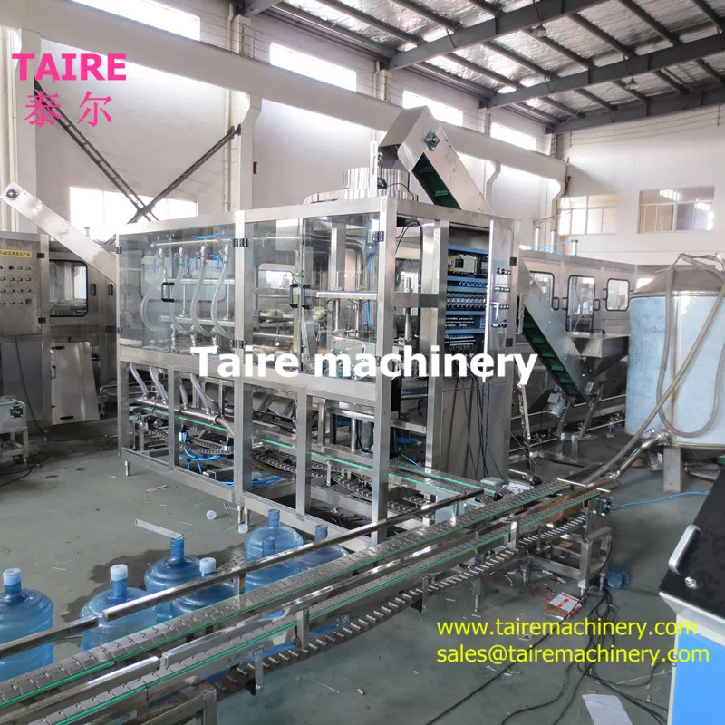 600bph 5 Галлонов Автоматическая разливочная машина линия розлива 3 галлона 4 галлона 20л машина для розлива Очищенной Воды