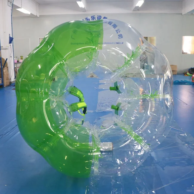 High quality commercial half color TPU inflatable bubble soccer ball bumper ball inflatable human bubble balls for sale