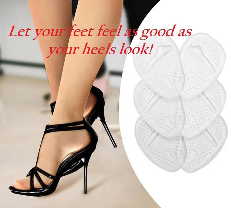  Стельки для обуви гелевые стельки носка передняя часть Женская стелька на высоком каблуке