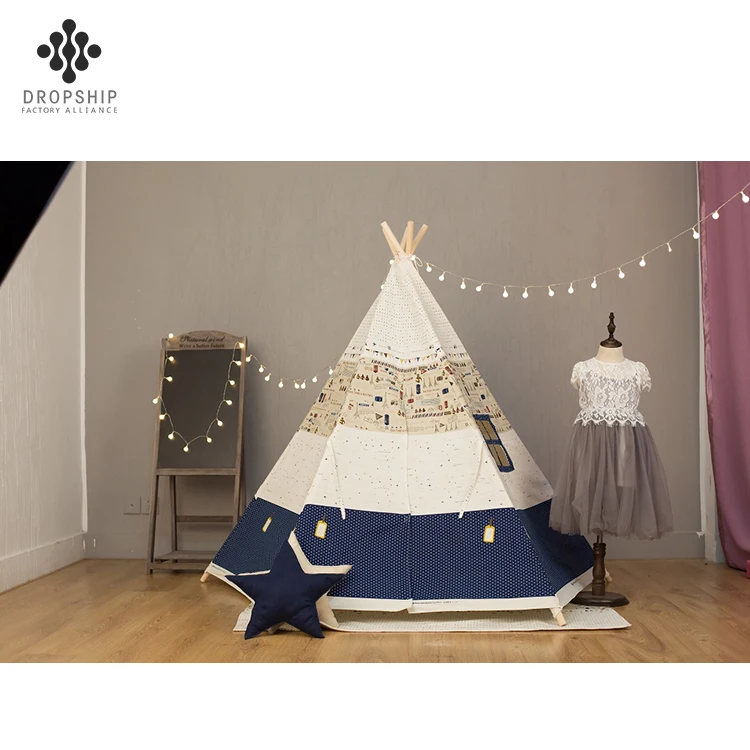 Dropship DS-TT1006 Most selling products Play Set adult canvas teepee tent