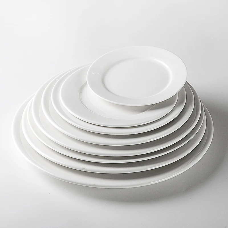 Фарфоровый набор посуды в английском стиле, тарелки, фарфоровые столовые наборы, столовые наборы *