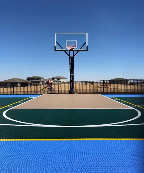 outdoor soundproof basketball flooring modular removable basketball court sports flooring