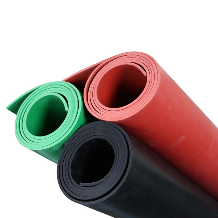 Ecofriendly Colorful Custom Insulation Mat Rubber Sheet Roll