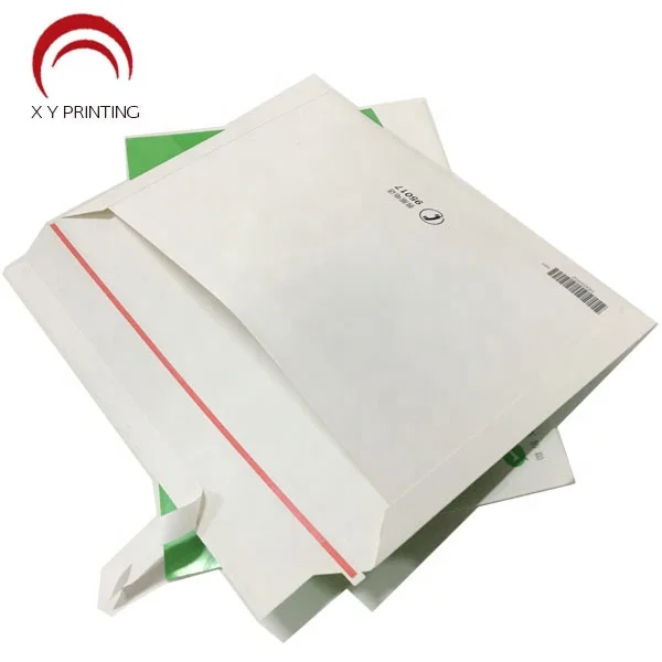 Durable non-bendable Rigid White Cardboard Document Mailer Envelopes