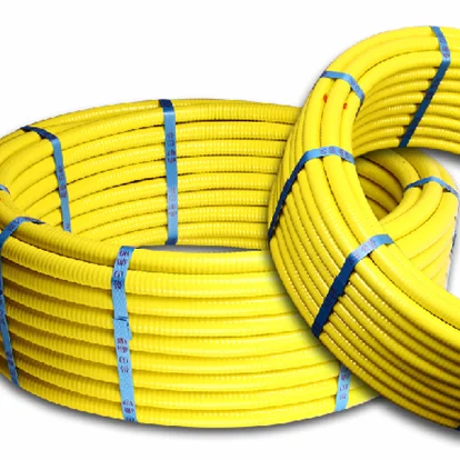 Factory directly yellow black natural gas pipeline PE-AL-PE pipe