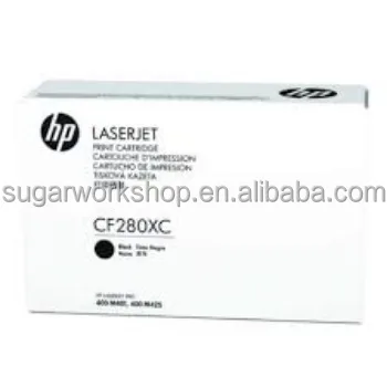 Высокопроизводительный черный оригинальный картридж с тонером LaserJet HP 80XC (CF280XC)