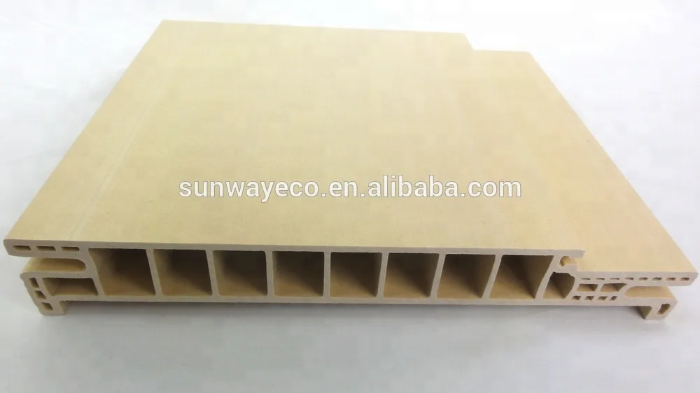 2018 Waterproof Recycled Door Frame door profile pvc WPC