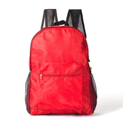 Wholesale fashion polyester smell proof waterproof travel foldable laptop bags backpack