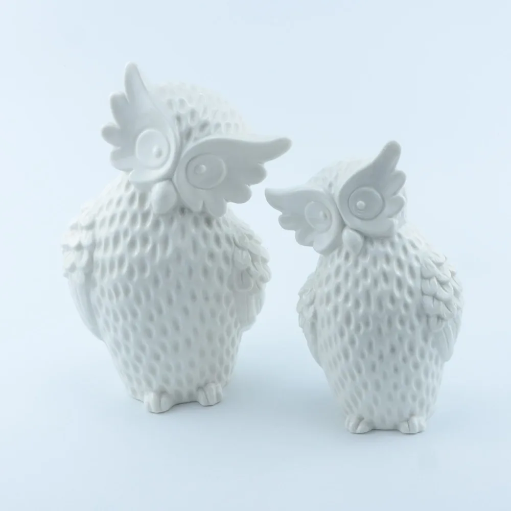 High quality large ceramic owl figurine wholesale