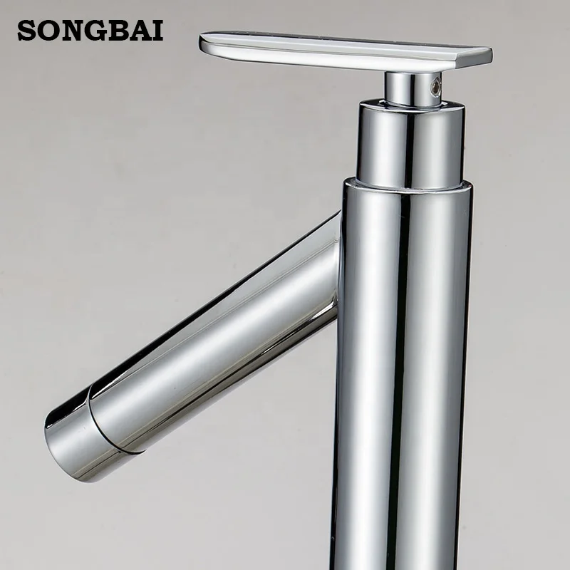 Songbai manufacturer wash hand ceram shampoo cupc faucet high basin mixer