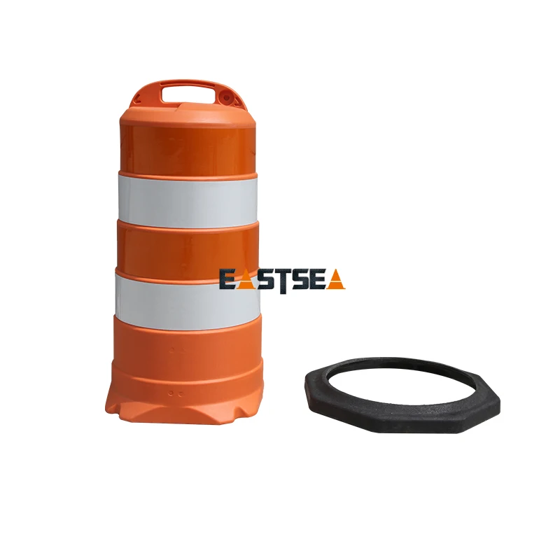 Hot Sale Type Traffic Safety Plastic Drum Road Barrier
